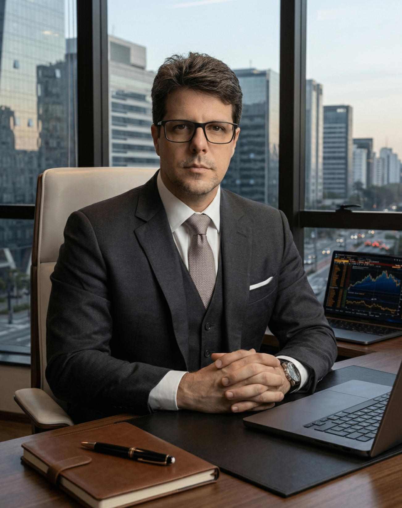 Inácio Ferreira em sessão de board